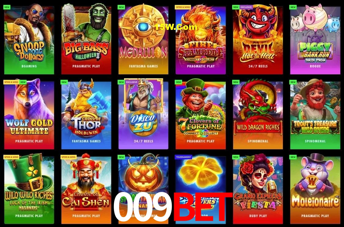 Game Providers 009Bet